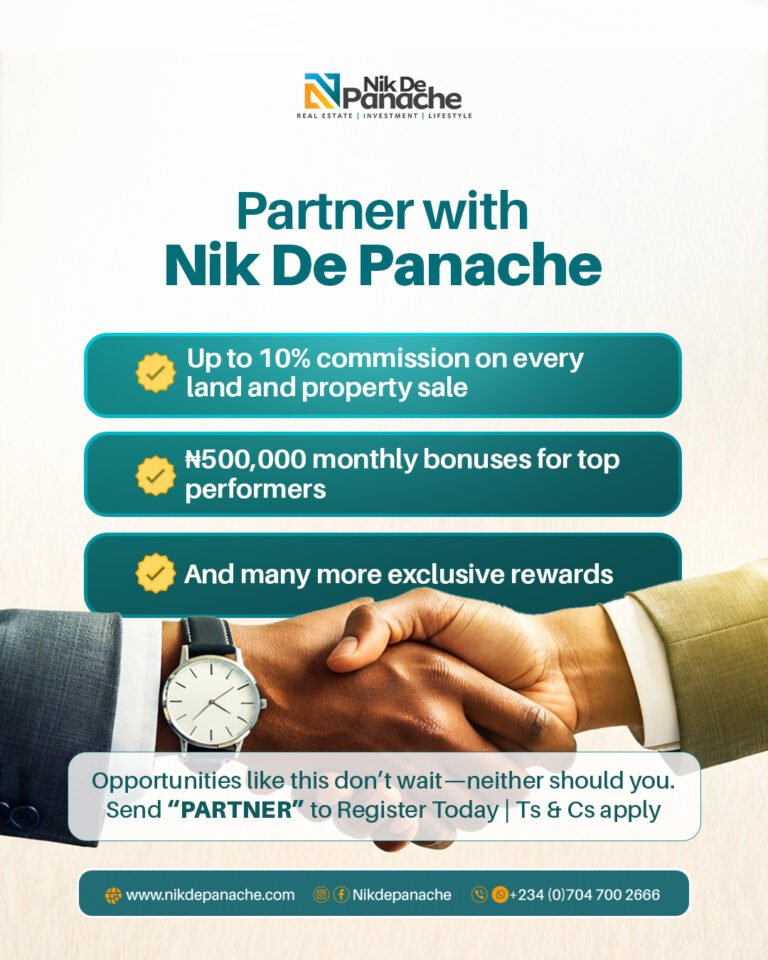 Real Estate Agent Commission in Nigeria | Nik De Panache
